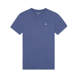Silbon - FW261020402294 - Camiseta 100% algodón azul de manga corta con gráfico en la espalda - Hombre