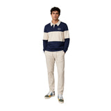 Silbon - FW261021102199 - Sudadera 100% algodón con cuello polo - Hombre