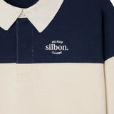 Silbon - FW261021102199 - Sudadera 100% algodón con cuello polo - Hombre