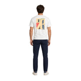 Silbon - FW261030401334 - Camiseta blanca de manga corta 100% algodón con logo bordado a contraste - Hombre