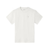 Silbon - FW261030401334 - Camiseta blanca de manga corta 100% algodón con logo bordado a contraste - Hombre