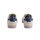 Silbon - FW261031607081 - Sneakers beige de piel de serraje con 2 pares de cordones - Hombre