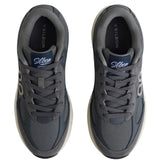 Silbon - FW261031611080 - Sneakers grises con empeine de piel de serraje - Hombre