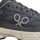 Silbon - FW261031611080 - Sneakers grises con empeine de piel de serraje - Hombre