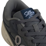Silbon - FW261031611080 - Sneakers grises con empeine de piel de serraje - Hombre