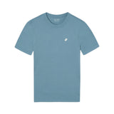 Silbon - FW261040402312 - Camiseta azul 100% algodón de manga corta y corte regular - Hombre