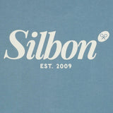 Silbon - FW261040402312 - Camiseta azul 100% algodón de manga corta y corte regular - Hombre
