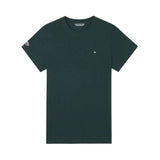 Silbon - FW261040403306 - Camiseta verde oscuro 100% algodón de manga corta - Hombre