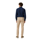 Silbon - FW261040502028 - Camisa 100 % algodón azul marino de manga larga y corte slim - Hombre