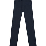 Silbon - FW261040902042 - Pantalones azul marino de algodón con cintura ajustable - Hombre