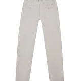 Silbon - FW261040907041 - Pantalones color piedra de algodón con cintura ajustable - Hombre