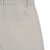 Silbon - FW261040907041 - Pantalones color piedra de algodón con cintura ajustable - Hombre