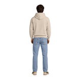 Silbon - FW261041107229 - Sudadera tipo canguro beige 100% algodón con capucha - Hombre