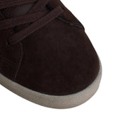 Silbon - FW261041609082 - Sneakers marrones de piel de serraje con 2 pares de cordones - Hombre