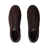 Silbon - FW261041609082 - Sneakers marrones de piel de serraje con 2 pares de cordones - Hombre