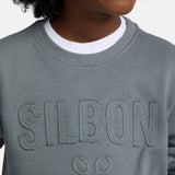 Silbon - FW263011103120 - Sudadera verde 100% algodón - Niño