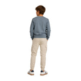 Silbon - FW263011103120 - Sudadera verde 100% algodón - Niño