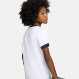 Silbon - FW263020401097 - Camiseta blanca 100% algodón de manga corta con gráfico delantero - Niño