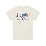 Silbon - FW263020401101 - Camiseta de manga corta 100% algodón con logo bordado a contraste - Niño