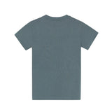 Silbon - FW263020403116 - Camiseta verde de manga corta 100% algodón con logo en relieve - Niño