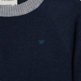 Silbon - FW263020802160 - Jersey azul marino con detalles a contraste - Niño