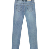 Silbon - FW263020902184 - Pantalones vaqueros azules de corte recto con acabado lavado - Niño