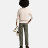 Silbon - FW263020903276 - Pantalones cargo verde caqui de algodón - Niño