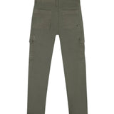 Silbon - FW263020903276 - Pantalones cargo verde caqui de algodón - Niño