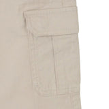 Silbon - FW263020907187 - Pantalones jogger cargo color piedra con cintura elástica - Niño
