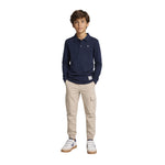 Polo Silbon niño azul marino de algodón | Konestilochic