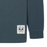 Silbon - FW263021003176 - Polo verde 100% algodón de manga larga con logo bordado - Niño