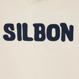Silbon - FW263021107128 - Sudadera 100% algodón color crema tipo canguro con capucha - Niño