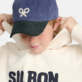 Silbon - FW263021107128 - Sudadera 100% algodón color crema tipo canguro con capucha - Niño