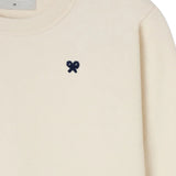 Silbon - FW263021107141 - Sudadera 100% algodón color crema con dibujo en la espalda - Niño
