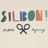 Silbon - FW263021107141 - Sudadera 100% algodón color crema con dibujo en la espalda - Niño