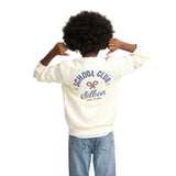 Silbon - FW263021117139 - Sudadera 100% algodón color crema con dibujo en la espalda - Niño