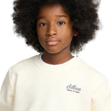 Silbon - FW263021117139 - Sudadera 100% algodón color crema con dibujo en la espalda - Niño