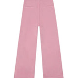 Silbon - FW264070910267 - Pantalones rosas anchos de corte recto con elastano - Niña