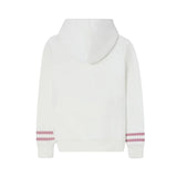 Silbon - FW264071101279 - Sudadera color crudo con capucha y bordados - Niña