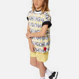 Hugo - G00336_N05 - Camiseta estampada de manga corta 100% algodón orgánico - Niño