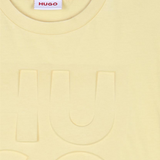 Hugo - G00337_501 - Camiseta de manga corta con cuello redondo acanalado 100% algodón - Niño