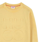 Hugo - G00353_501 - Sudadera con efecto lavado con puños y bajos acanalados - Niño