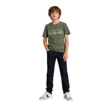 Hugo - G00433_65F – Camiseta de manga corta 100% algodón de cultivo ecológico - Niño