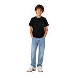 Hugo - G00441_09B – Camiseta de manga corta con cuello redondo 100% algodón – Unisex niños