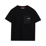 Hugo - G00441_09B – Camiseta de manga corta con cuello redondo 100% algodón – Unisex niños