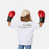 Hugo - G00444_10P – Camiseta de manga corta 100% algodón – Unisex niños