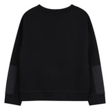 Hugo - G00449_09B – Sudadera de cuello redondo acanalado – Unisex niños