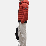 Ecoalf - Aspen GAJKASP000987-210 - Chaqueta naranja de corte regular con capucha - Hombre