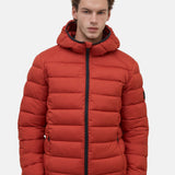 Ecoalf - Aspen GAJKASP000987-210 - Chaqueta naranja de corte regular con capucha - Hombre