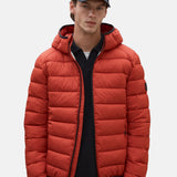 Ecoalf - Aspen GAJKASP000987-210 - Chaqueta naranja de corte regular con capucha - Hombre